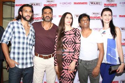 Bolly Celebs at Mandate Model Hunt Grand Finale