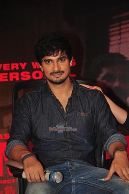 Rani Mukherjee, Tahir Raj Bhasin and director Pradeep Sarkar at film 'MARDAANI' press meet