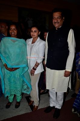 Rani Mukherjee at special screening of film \'MARDAANI\' with Maharashtra CM Prithviraj Chavan