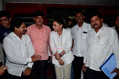 Rani Mukherjee at special screening of film 'MARDAANI' with Maharashtra CM Prithviraj Chavan