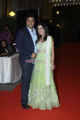 Bolly Celebs at Ahana Deol & Vaibhav Vohra's Sangeet Ceremony