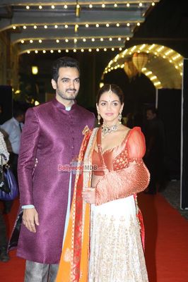 Bolly Celebs at Ahana Deol & Vaibhav Vohra's Sangeet Ceremony