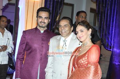 Bolly Celebs at Ahana Deol & Vaibhav Vohra's Sangeet Ceremony