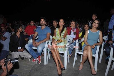Kangna Ranaut & Lisa Haydon at film 'QUEEN' music launch