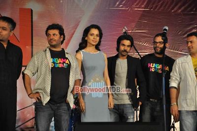 Kangna Ranaut & Lisa Haydon at film \'QUEEN\' music launch