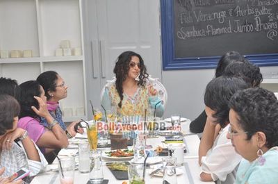 Vidya Balan promotes 'SHAADI KE SIDE EFFECTS' at special brunch at VILLA 69