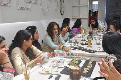 Vidya Balan promotes 'SHAADI KE SIDE EFFECTS' at special brunch at VILLA 69