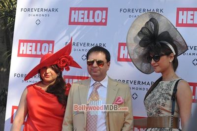 Kangana Ranaut, Evelyn Sharma, Diana Hayden at the HELLO! Class race
