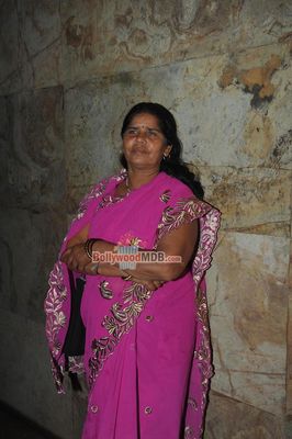 Sampat Devi Pal attends the Special screening of Documentary film 'Gulabi Gang'
