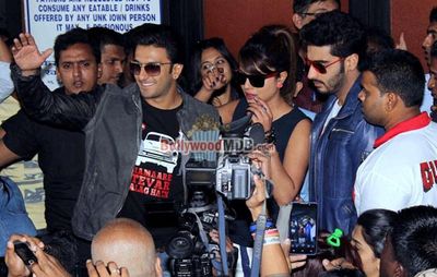 Priyanka Chopra, Arjun Kapoor, Ranveer Singh promote 'GUNDAY'