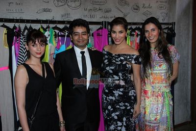 Bolly Celebs at the Spring Summer'14 Collection Preview Party of Designer Harsh Gupta
