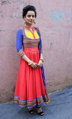 Kangana Ranaut promotes film 'QUEEN' on 'INDIA'S GOT TALENT' sets
