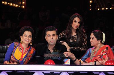 Kangana Ranaut promotes film 'QUEEN' on 'INDIA\'S GOT TALENT' sets