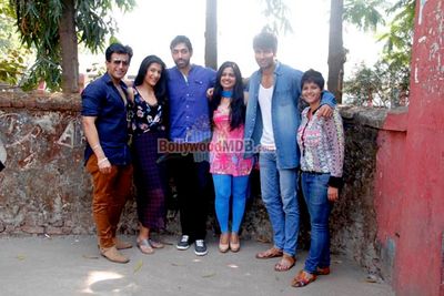 Raaj Singh Arora, Abhey Attri, Danish Pandor, Leeza Mangaldas, Lezlie Tripathy and Sonal Giani at film 'W' promotions