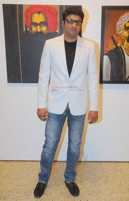 Zeenat Aman and Rati Agnihotri at Raosaheb Gurav's 'Dhangar' themed painting exhibition 'Subraan'