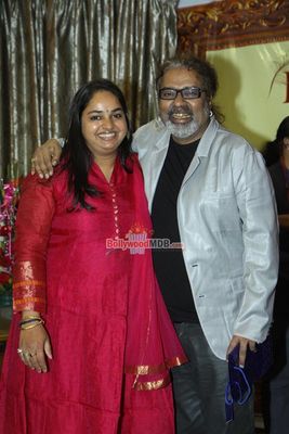 B-Town personalities at the launch of Ruupa Raman's devotional music album 'Krisnaruupa'