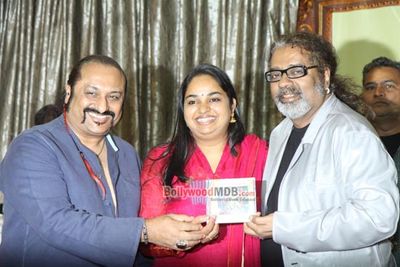 B-Town personalities at the launch of Ruupa Raman's devotional music album 'Krisnaruupa'