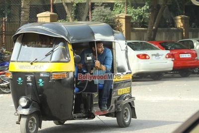 Ajay Devgn, Sonu Sood & Kunaal Roy Kapur snapped shooting for 'ACTION JACKSON'