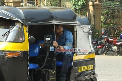 Ajay Devgn, Sonu Sood & Kunaal Roy Kapur snapped shooting for 'ACTION JACKSON'