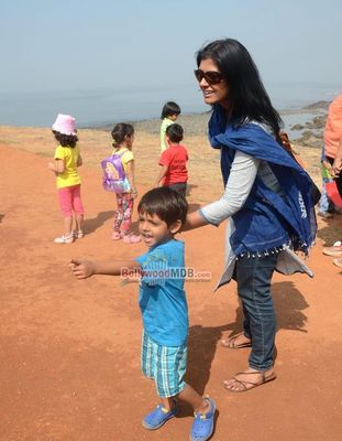 Nandita Das at the 26th International Kite Festival