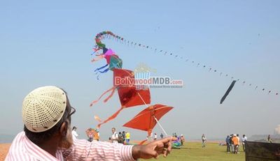 Nandita Das at the 26th International Kite Festival