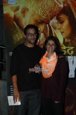 Madhuri Dixit, Huma Qureshi, Arshad Warsi at film 'DEDH ISHQIYA' premiere