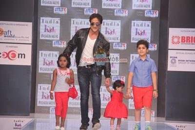 B-Town celebs walking the ramp on Day 2nd of India Kids Fashion Week 2014