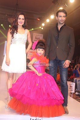 B-Town celebs walking the ramp on Day 2nd of India Kids Fashion Week 2014