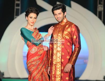 Bipasha Basu & Neil Nitin Mukesh show stopper at Marigold Watches Rohit Verma fashion show