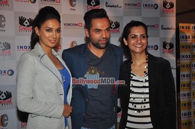 Abhay Deol and Preeti Desai launch film 'ONE BY TWO' T-Shirts merchandise