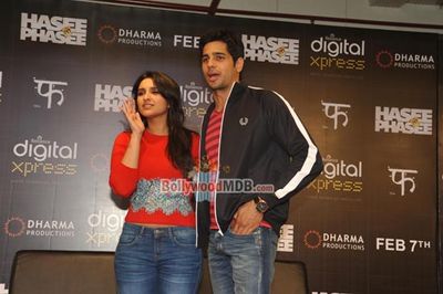 Siddharth Malhotra & Parineeti Chopra launch film 'HASEE TOH PHASEE' app