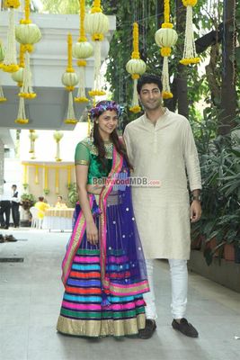 Bolly Celebs at the mehendi function of Ahana Deol