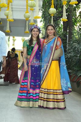 Bolly Celebs at the mehendi function of Ahana Deol