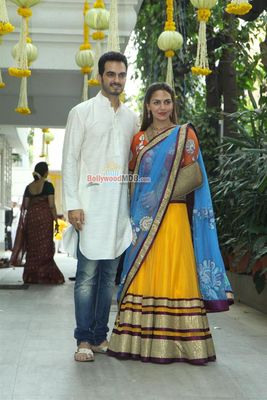 Bolly Celebs at the mehendi function of Ahana Deol