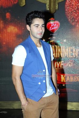 Stars on the sets of 'Entertainment Ke Liye Kuch Bhi Karega' to promote 'Lekar Hum Deewana Dil'