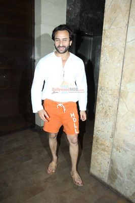 Saif Ali Khan and Dinesh Vijan at film 'LEKAR HUM DEEWANA DIL' special screening