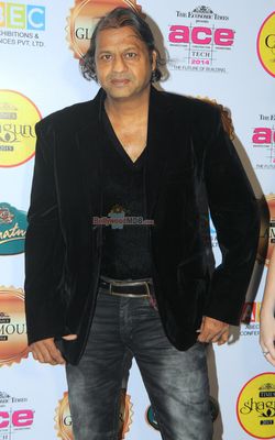 Bolly & TV Celebs at the Glamour Gala Dinner" organized by Bulbeer Gandhi