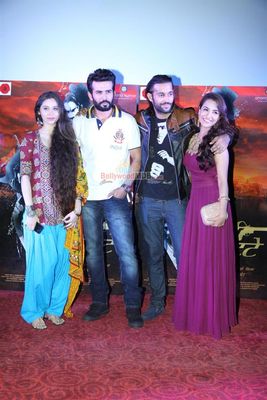 Suniel Shetty, Sasha Agha, Jay Bhanushali, Akhil Kapur at film 'DESI KATTEY' trailer launch