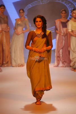 Sagarika Ghatge showstopper for Ganjam Show at the IIJW 2014