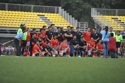 Stars at charity football match organised by Aamir Khan's daughter Ira Khan