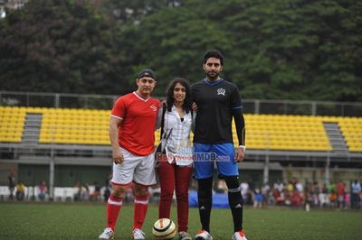 Stars at charity football match organised by Aamir Khan's daughter Ira Khan
