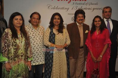Celebs at the announcement press meet of Khazana - The Festival of Ghazals