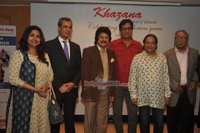 Celebs at the announcement press meet of Khazana - The Festival of Ghazals