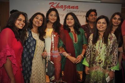 Celebs at the announcement press meet of Khazana - The Festival of Ghazals