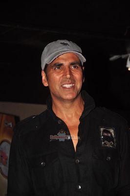 Akshay Kumar at promotional song recording for film 'ENTERTAINMENT'