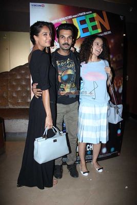 Kangana Ranaut, Lisa Haydon, Rajkumar Yadav promote film 'QUEEN'