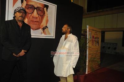 Bolly Celebs at the Bombay News Photographer Association (BNPA) is organized Photo exhibition titled 'Eka Vadlachi Kahani' (The Tale of a Storm) on the Life of Late Balasaheb Thackeray