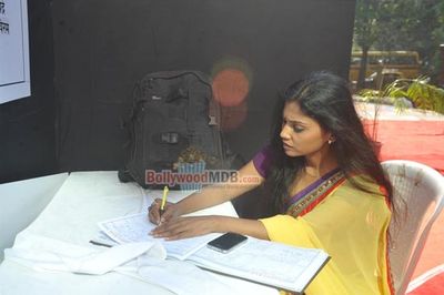 Usha Jadhav at BNPA organized Photo exhibition titled 'Eka Vadlachi Kahani'