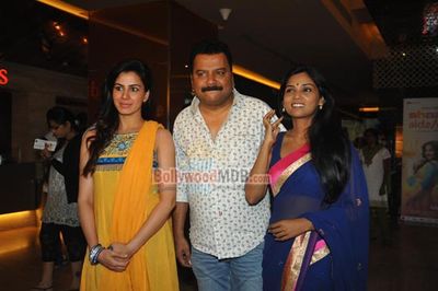Bollywood Celebs at National Award winning marathi film DHAG premiere