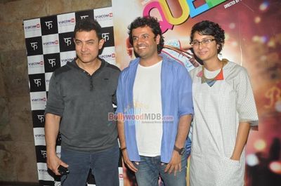 Aamir Khan attends special screening of film 'Queen'